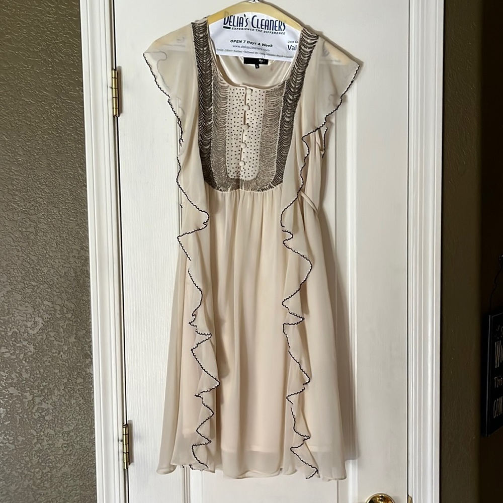 BLACK FRIDAY DEAL today only! Anthropologie dress with front detail/zip side